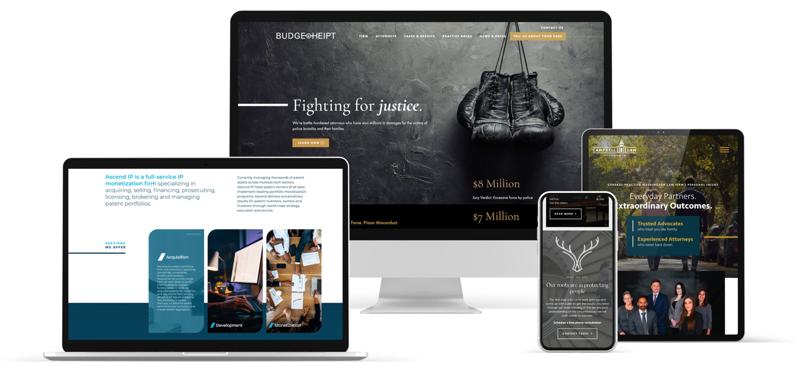 attorney marketing website